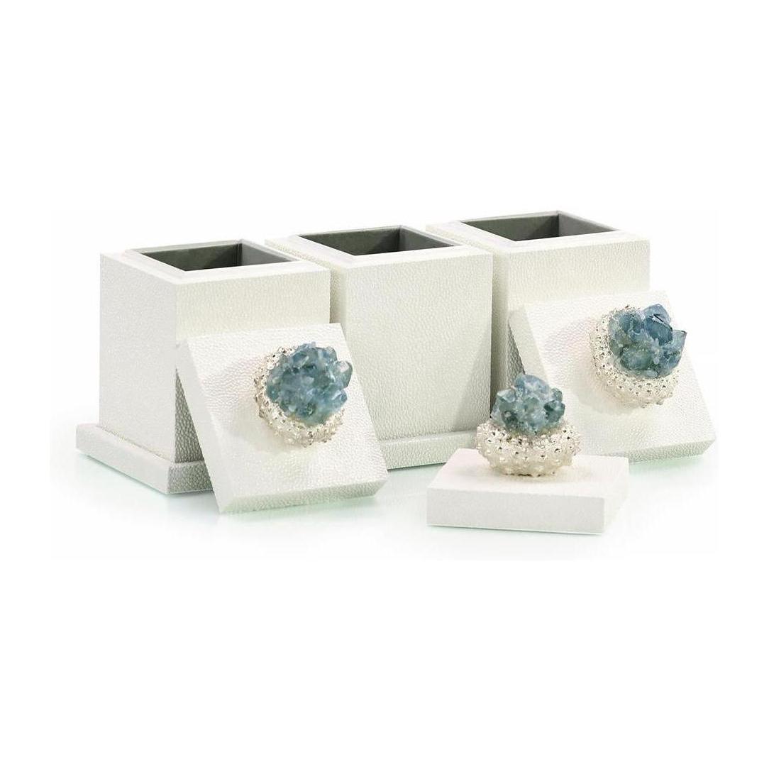 John Richard Decor Crystalline Trio Boxes