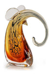 John Richard Decor Abstract Glass Elephant Sculpture