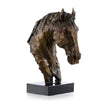 John Richard Decor Horse Bust on Marble