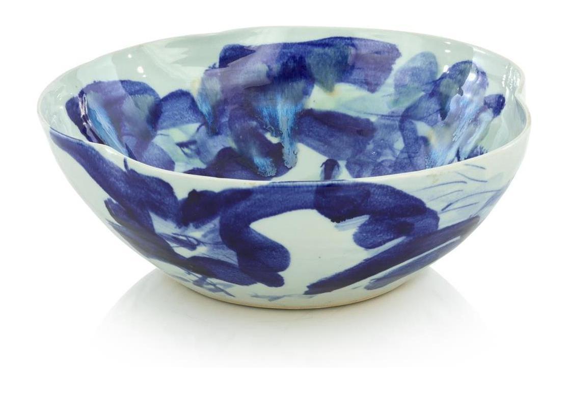 John Richard Decor Blue Haven Bowl