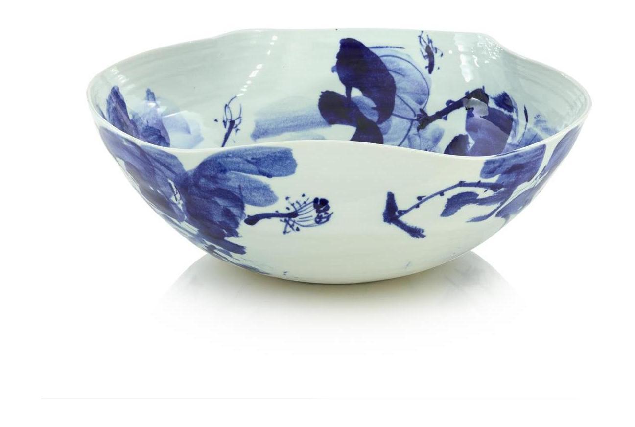 John Richard Decor Blue Haven Bowl