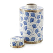 John Richard Decor Lidded Ginkgo Jar