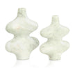John Richard Decor Echoed Marble Vases, Set of 2