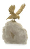 John Richard Decor Bird of Prey Sculpture on Quartz