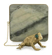 John Richard Decor Brass Frog Napkin Holder