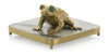 John Richard Decor Brass Frog Napkin Holder