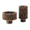 John Richard Decor Tsumi Vase and Bowl, Set of 2