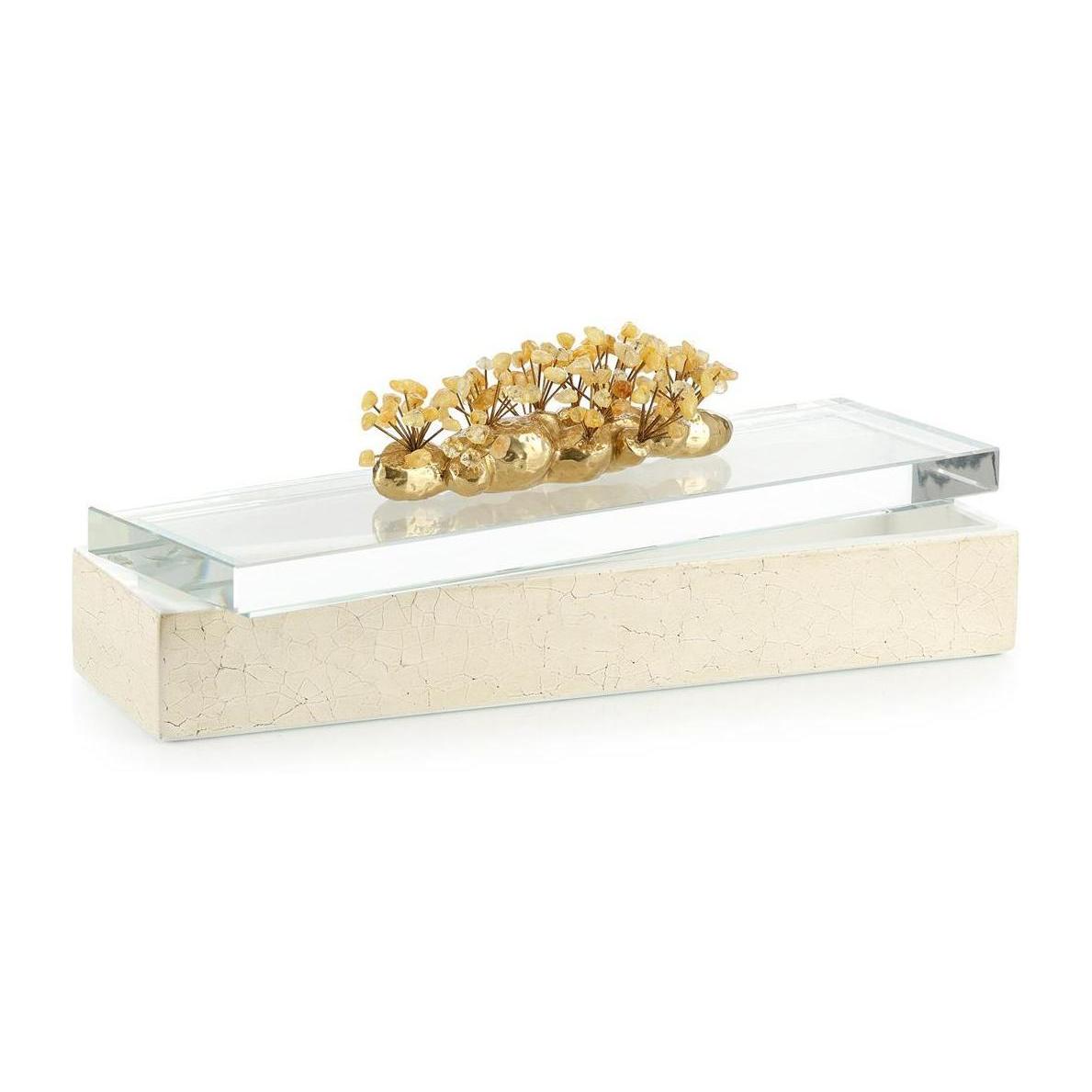 John Richard Decor Crystal Garden Box