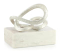 John Richard Decor Abstract Coil Sculpture on Marble