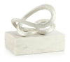 John Richard Decor Abstract Coil Sculpture on Marble