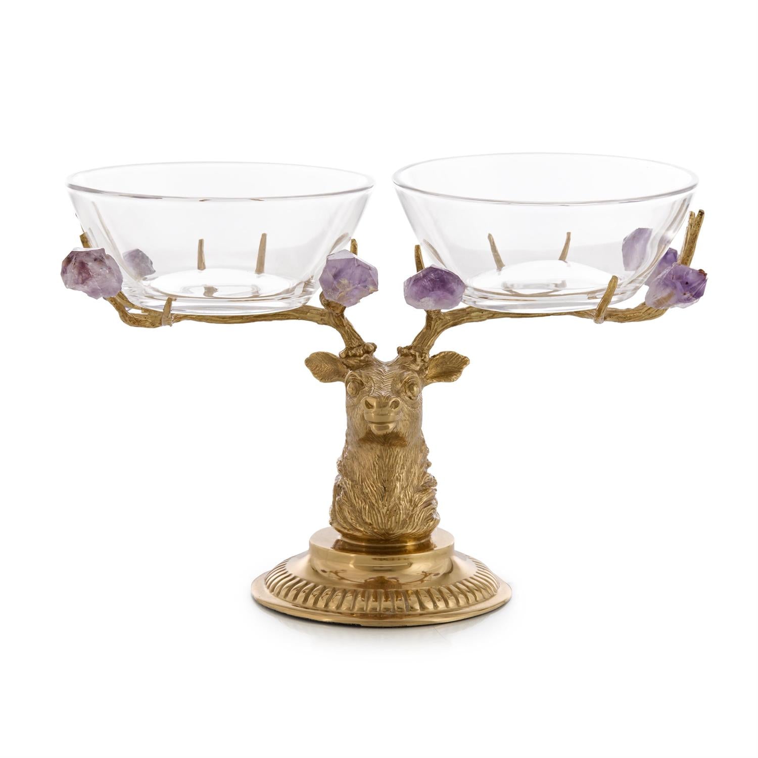 John Richard Antler Snack Bowls