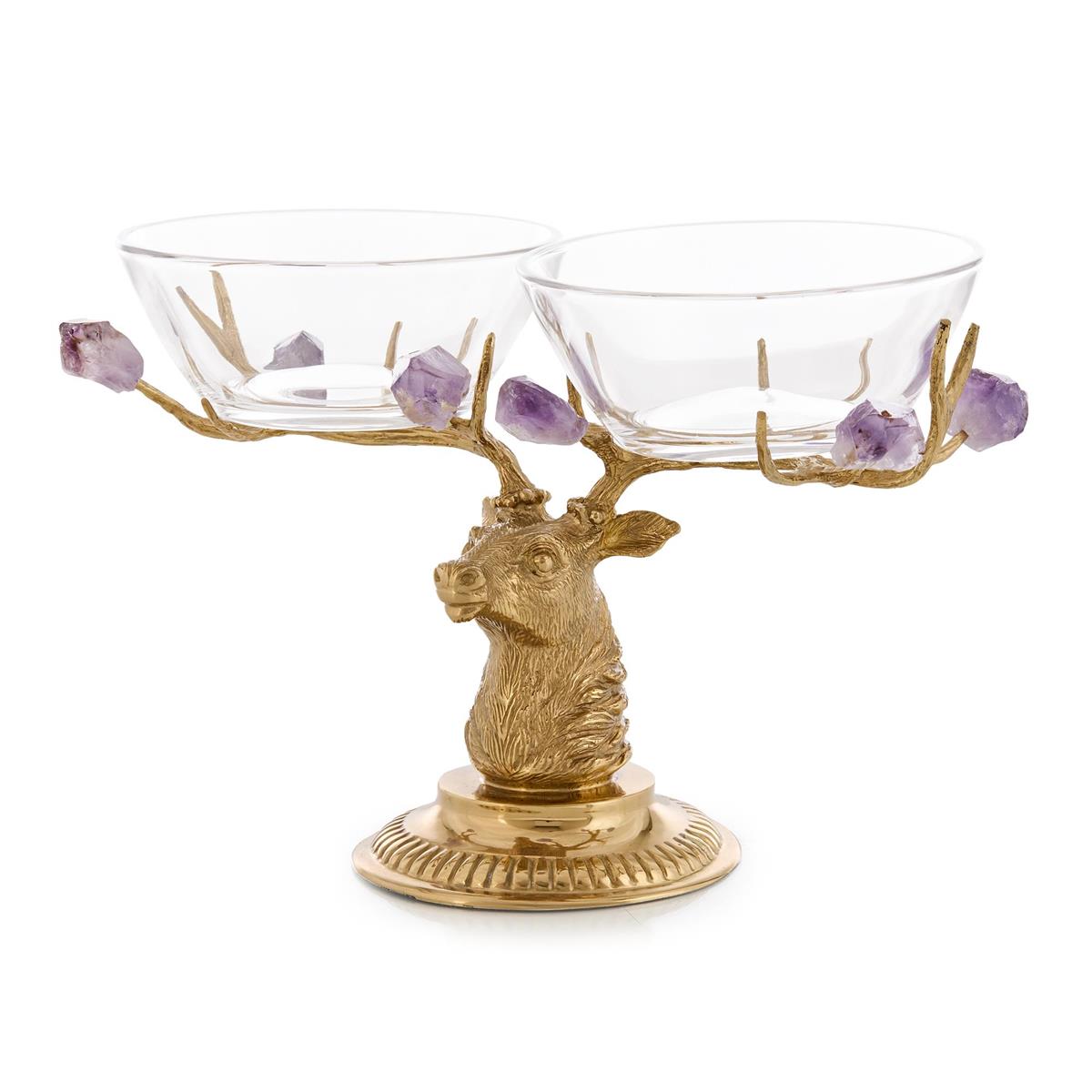 John Richard Antler Snack Bowls