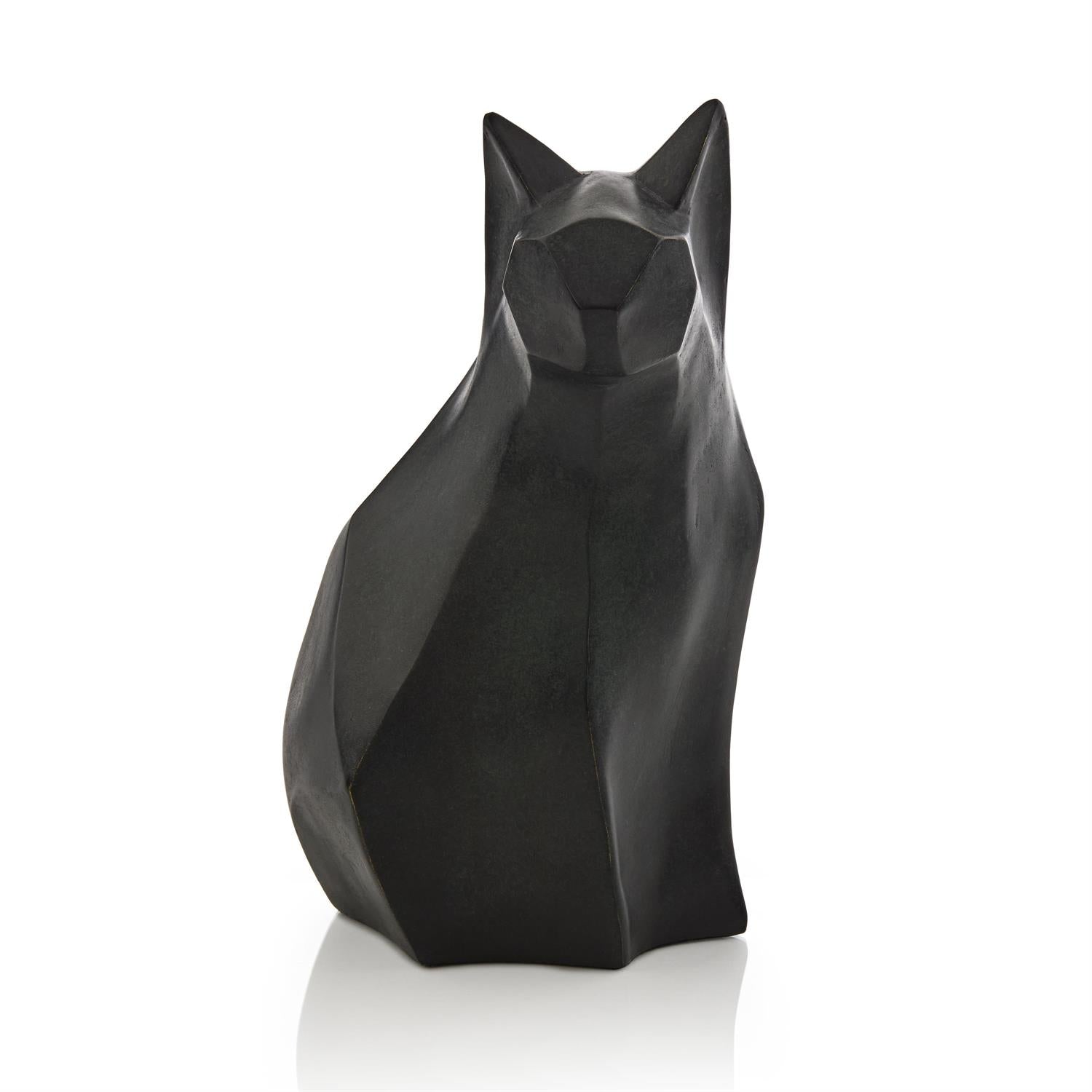 John Richard Faceted Cat Sculpture