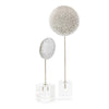 John Richard Natalia Sculptures on Crystal, Set of 2