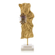 John Richard Abstract Ore Sculpture on Marble