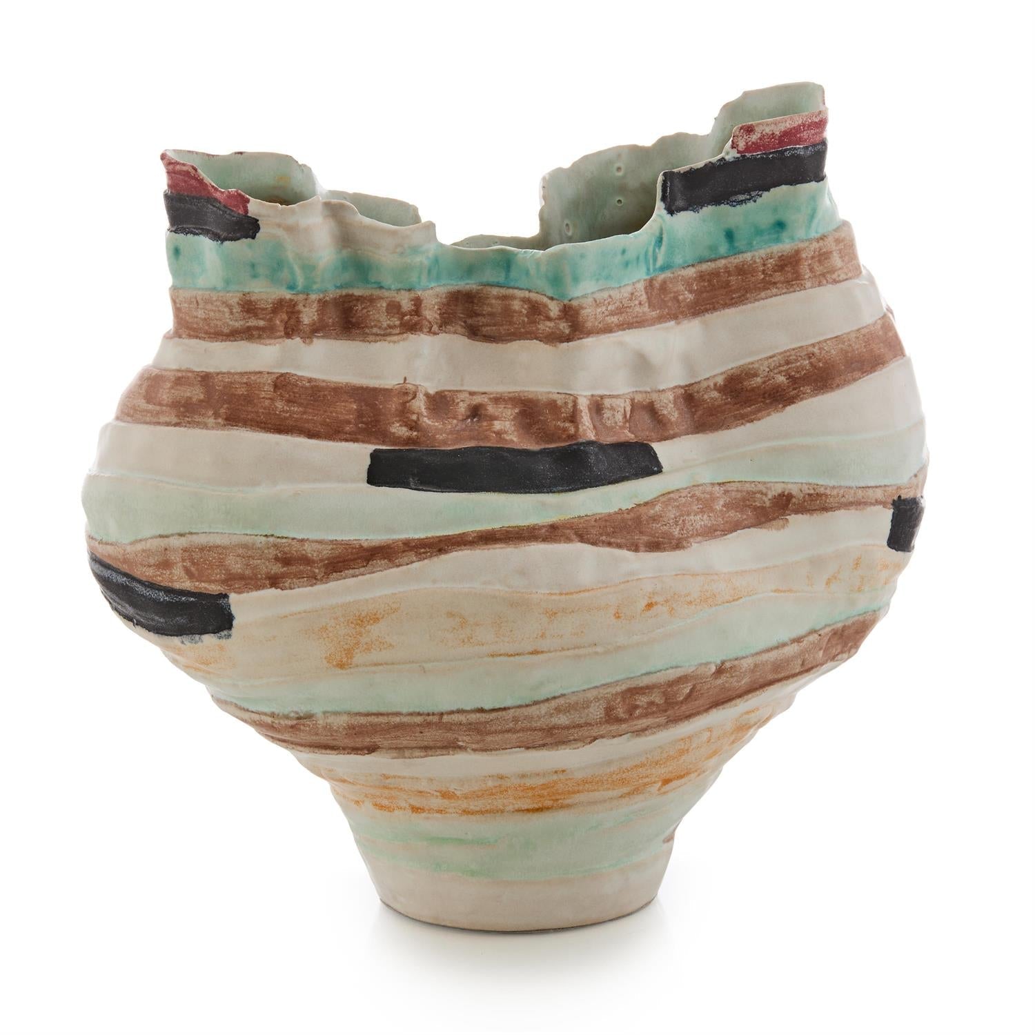 John Richard Chromatic Strata Vase