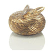 John Richard Antiqued Silver-Leaf Fox Box