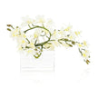 John Richard Decor Rock Crystal Orchids