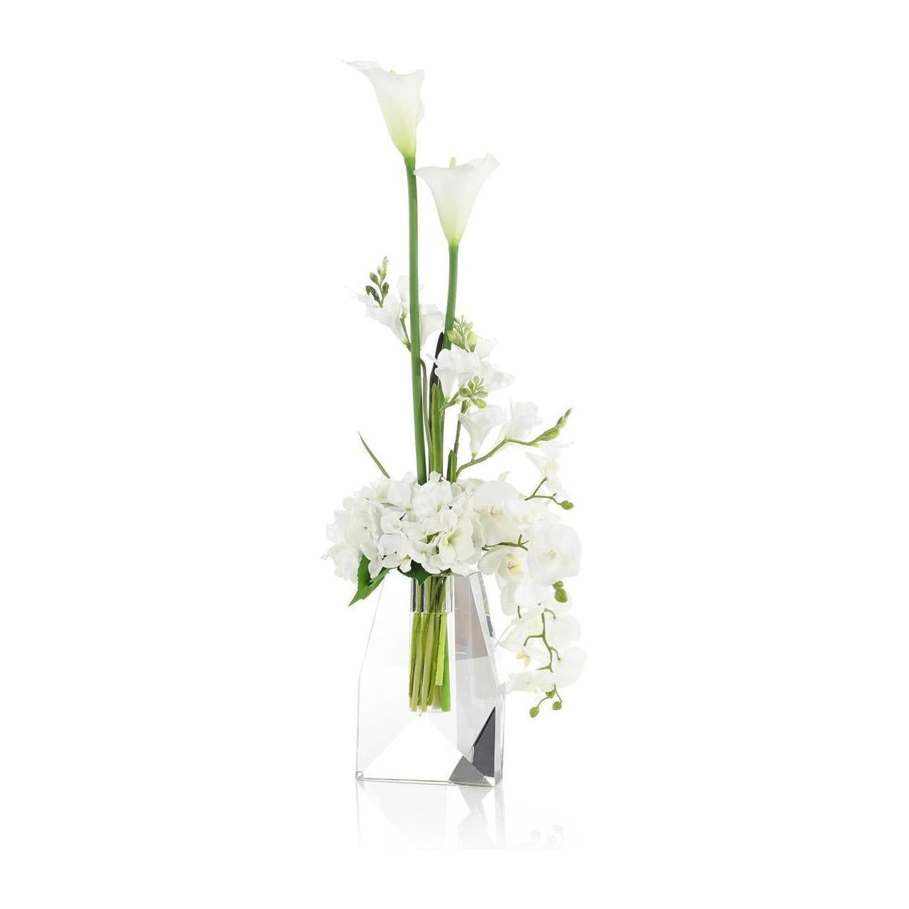 John Richard Decor Crystal Snow Blooms