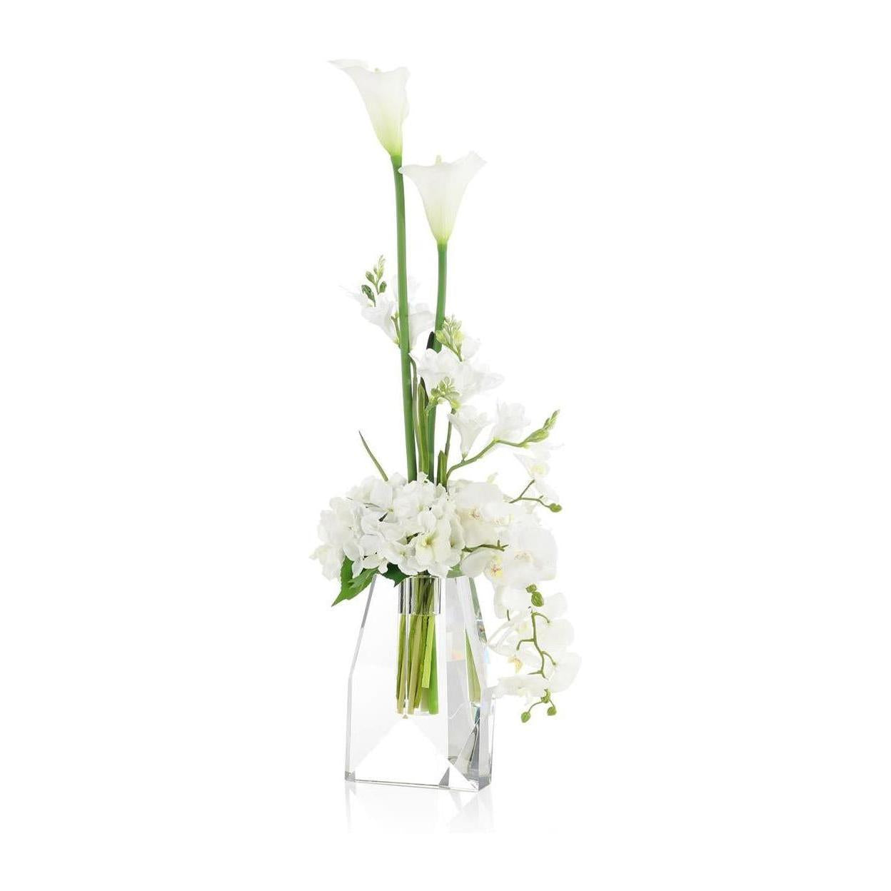 John Richard Decor Crystal Snow Blooms