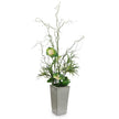 John Richard Twisted Curly Willow and Anthurium