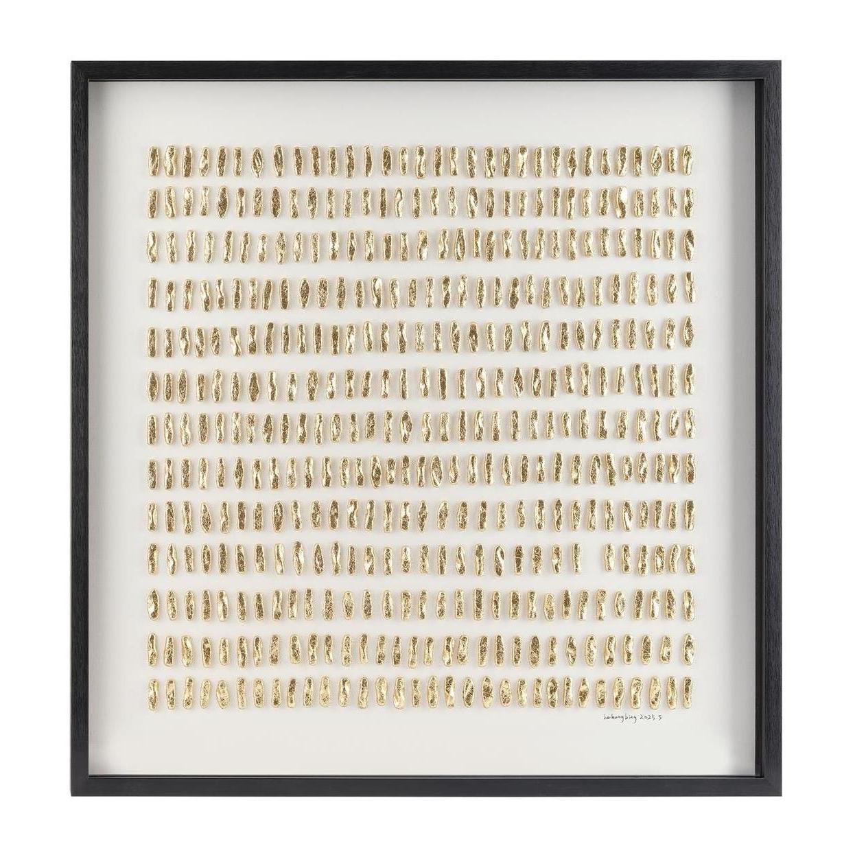 John Richard Decor He Hongbing's Gilded Grid I