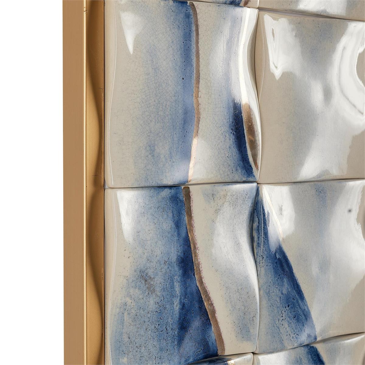 John Richard Porcelain Tide Wall Art