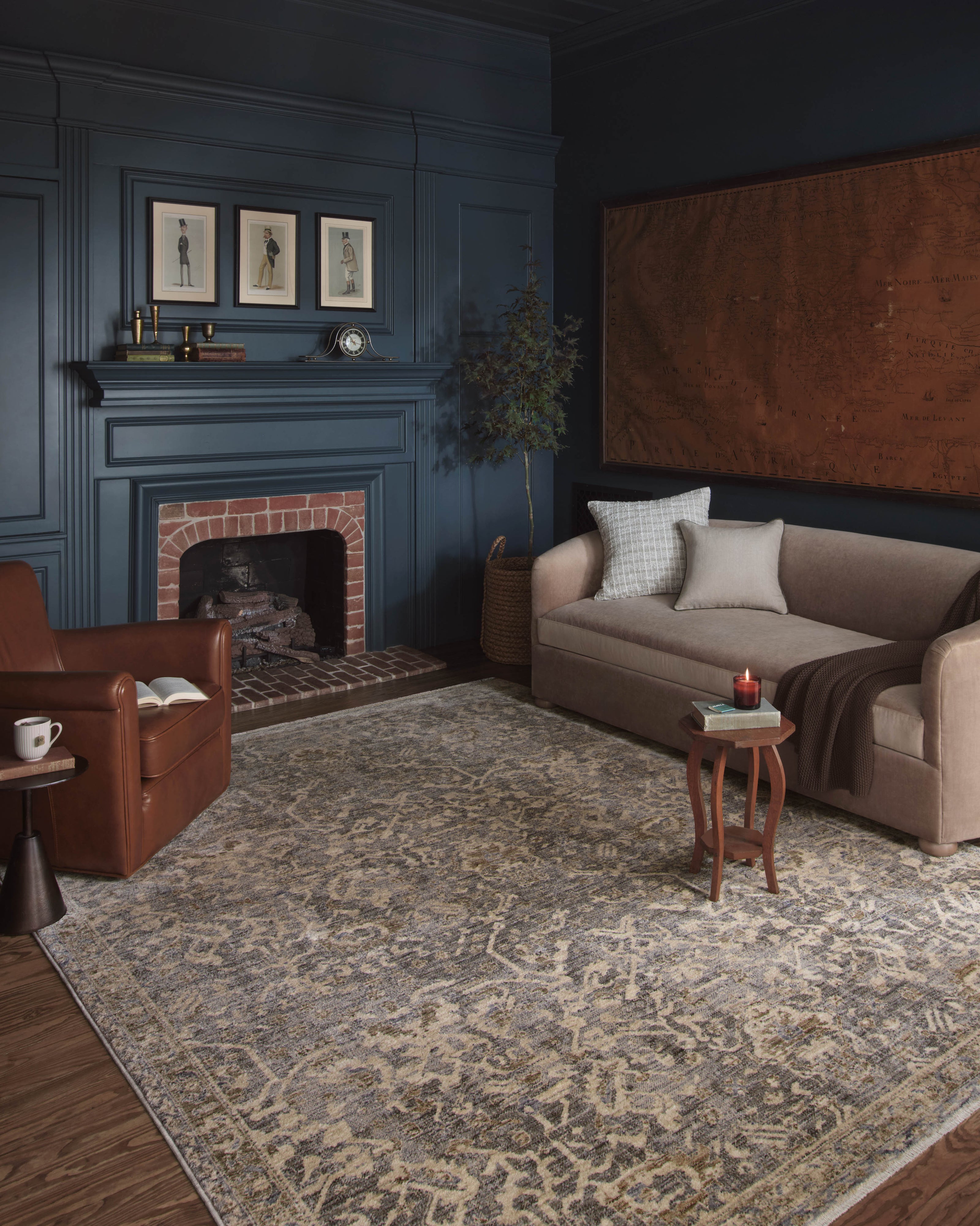 Magnolia Home Junie JUE-01 Rug Blue / Natural DC10