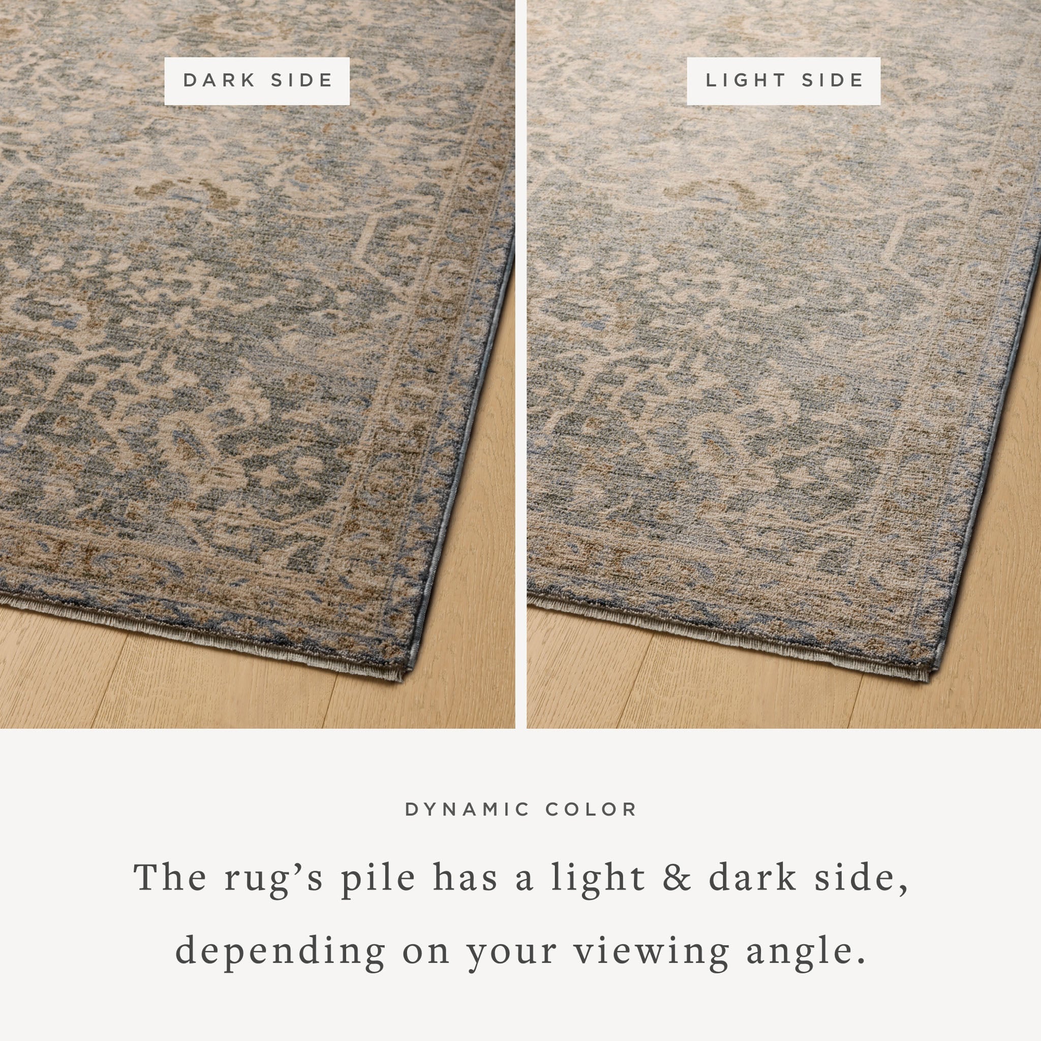 Magnolia Home Junie JUE-01 Rug Blue / Natural DC10