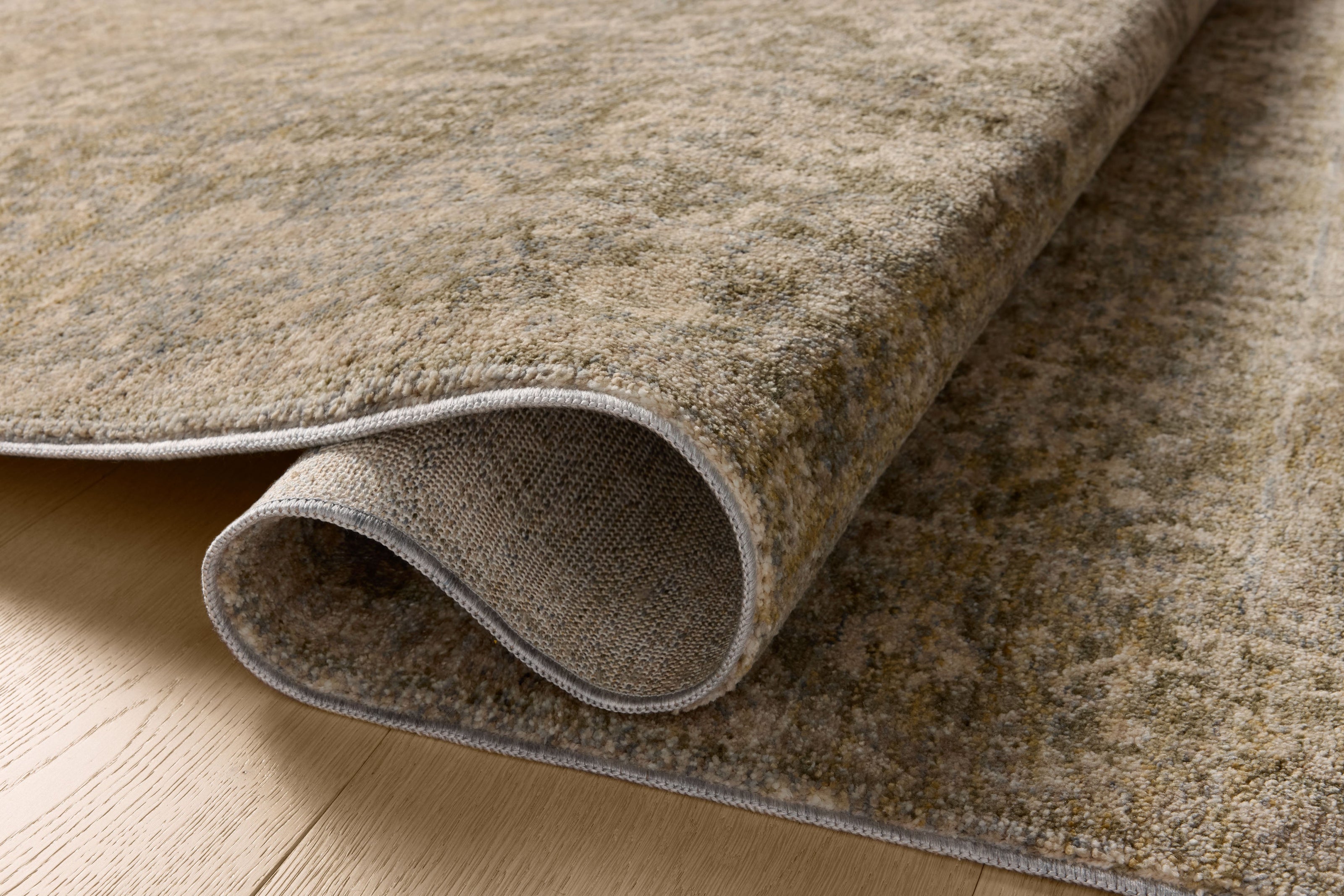 Magnolia Home Junie JUE-02 Rug Moss / Natural DC10