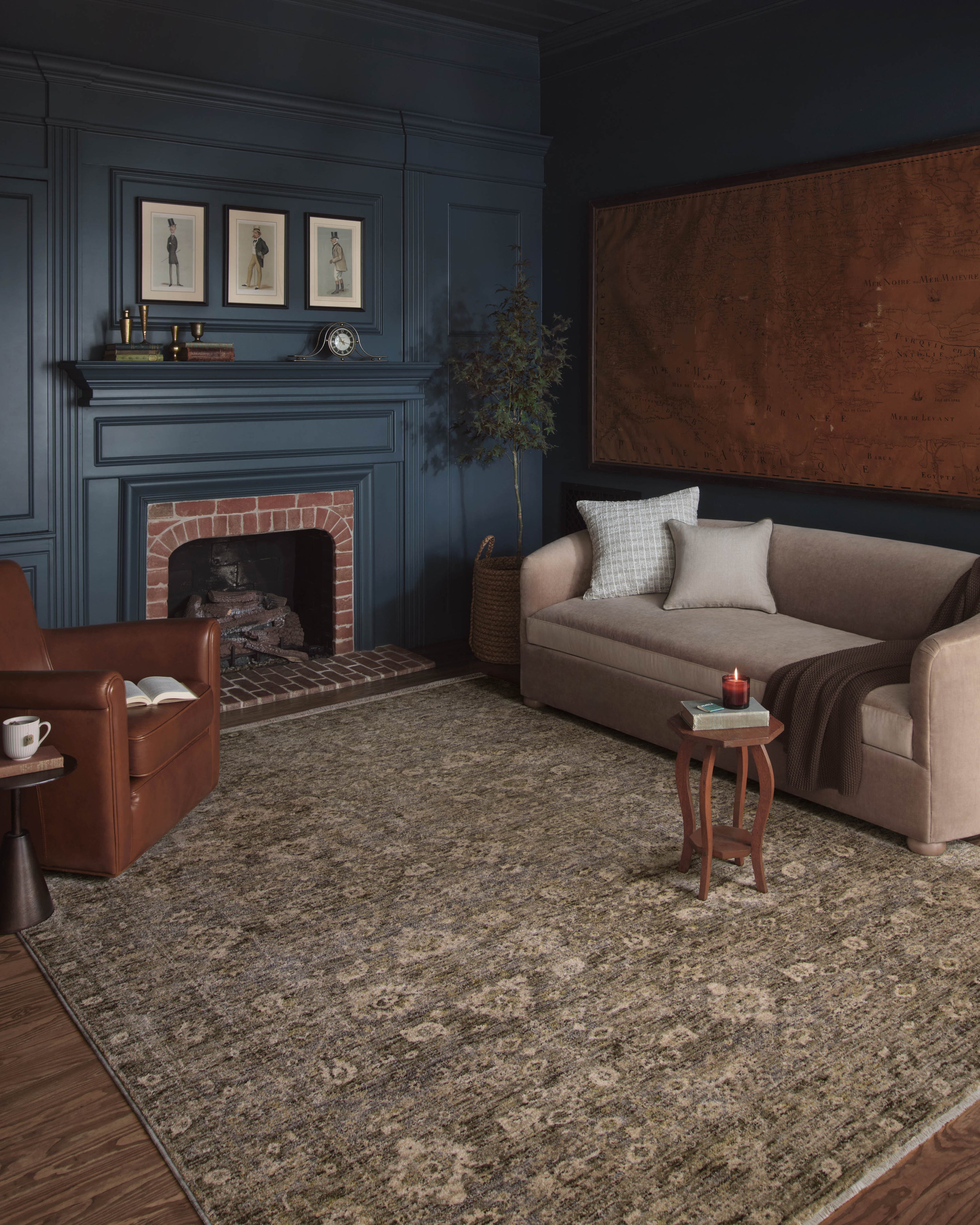 Magnolia Home Junie JUE-06 Rug Lagoon / Natural DC10