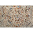 Feizy Kaia 39GJF Transitional Medallion in Tan/Orange/Red