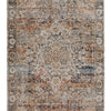 Feizy Kaia 39GMF Transitional Medallion in Tan/Orange/Blue
