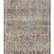 Feizy Kaia 39GNF Transitional Damask in Tan/Blue/Orange