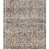 Feizy Kaia 39GNF Transitional Damask in Tan/Blue/Orange