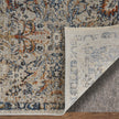 Feizy Kaia 39GNF Transitional Damask in Tan/Blue/Orange