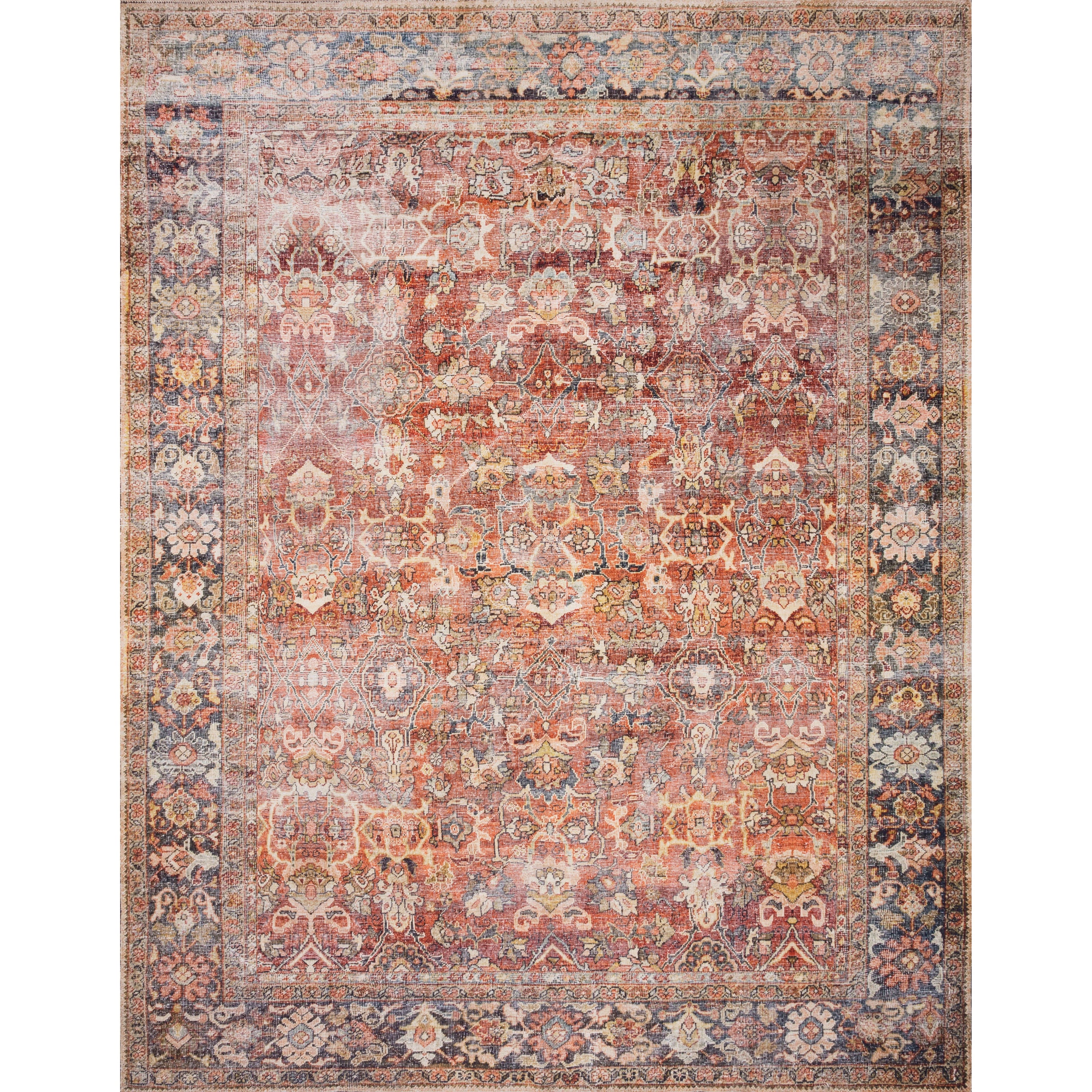 Loloi II Layla LAY-02 Spice / Marine Rug
