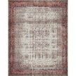 Loloi II Layla LAY-12 Ivory / Brick Rug