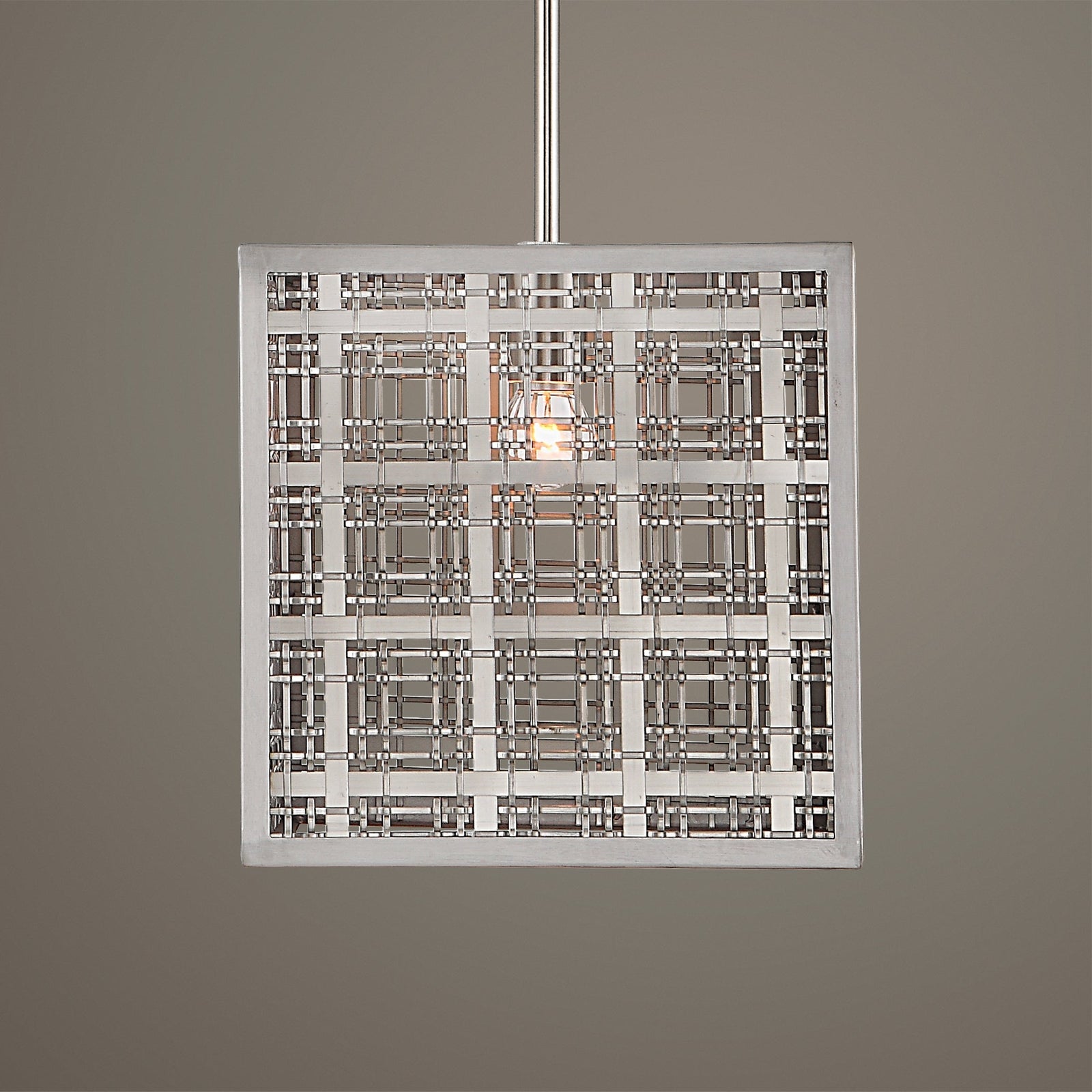 Uttermost Pendleton 1 Light Nickel Pendant Clearance