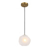 Uttermost Geodesic 1 Light Mini Pendant