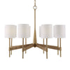 Uttermost Lautoka Rattan 8 Light Chandelier
