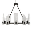Uttermost Ellipse 10 Light Dark Bronze Chandelier