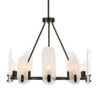 Uttermost Ellipse 10 Light Dark Bronze Chandelier