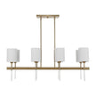 Uttermost Awyr 8 Light Linear Chandelier