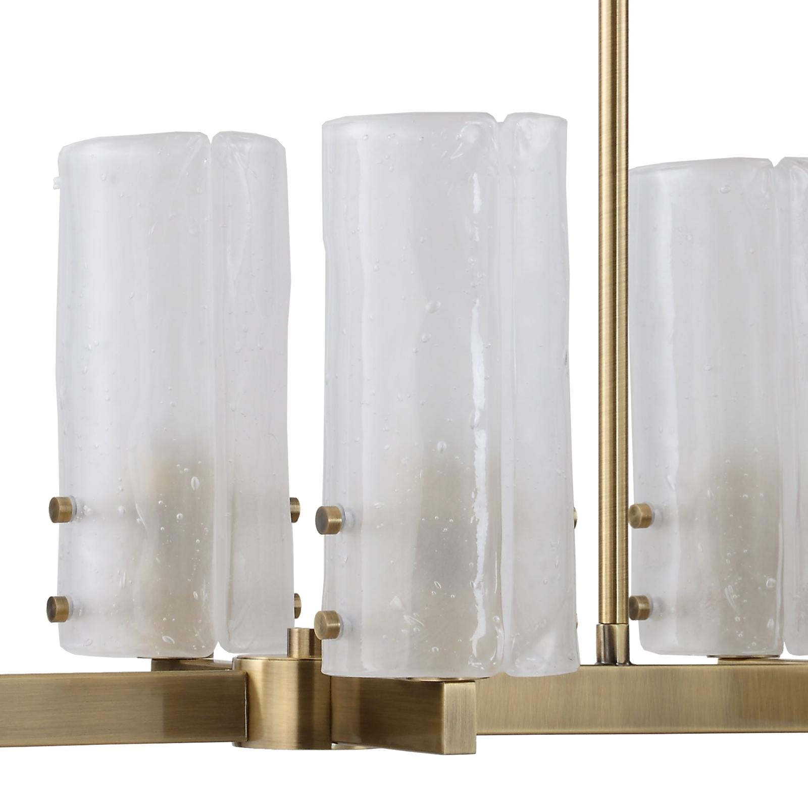 Uttermost Mistie 8 Light Linear Chandelier