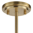 Uttermost Cret 12 Light Brass Chandelier