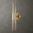 Uttermost Cret 2 Light Led Brass Sconce
