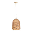 Uttermost Rotorua 1 Light Sea Grass Pendant