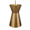 Uttermost Crocker Brass 1 Light Mini Pendant