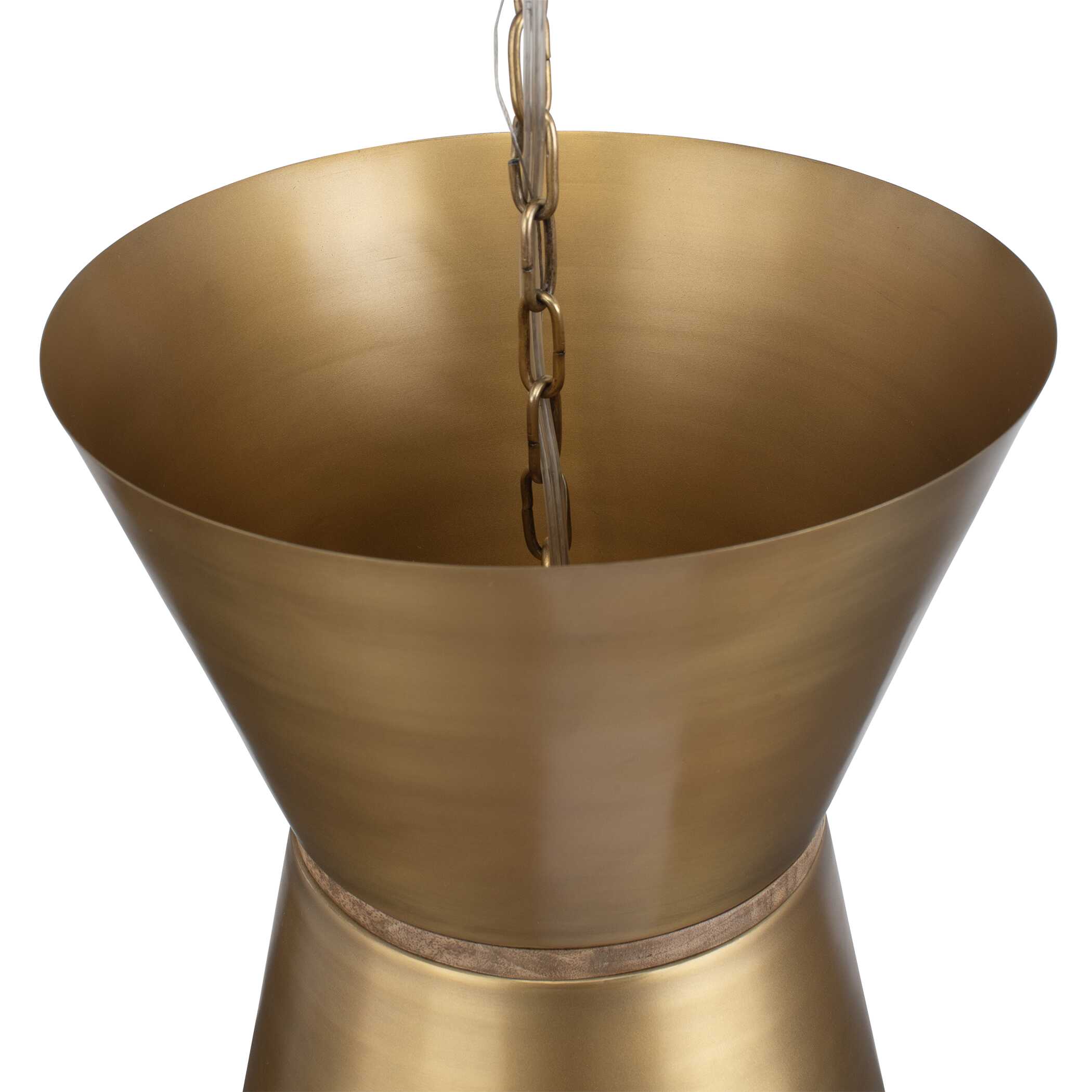 Uttermost Crocker Brass 1 Light Mini Pendant